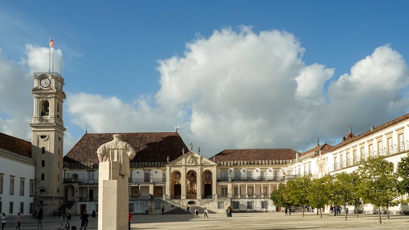 Vista da cidade de Coimbra, Portugal